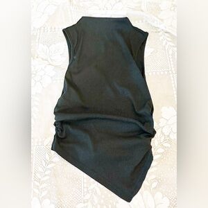 Sleeveless Black Women’s Top - Classic Ribbed Tank